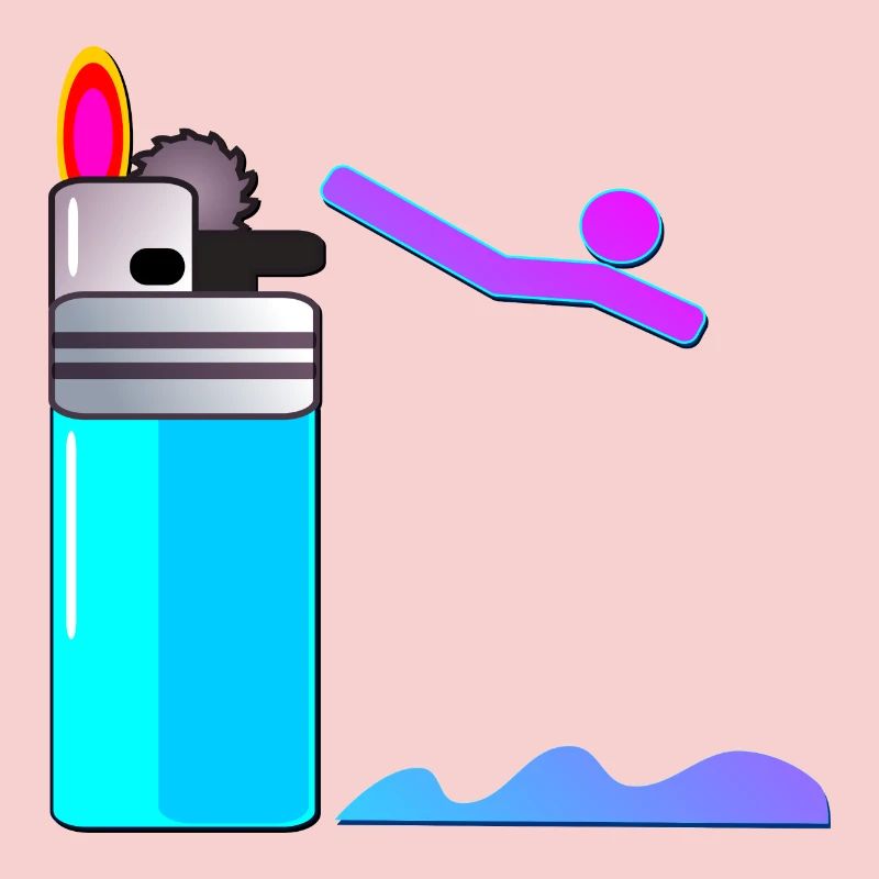 LIGHTER SWIMMING DIVING