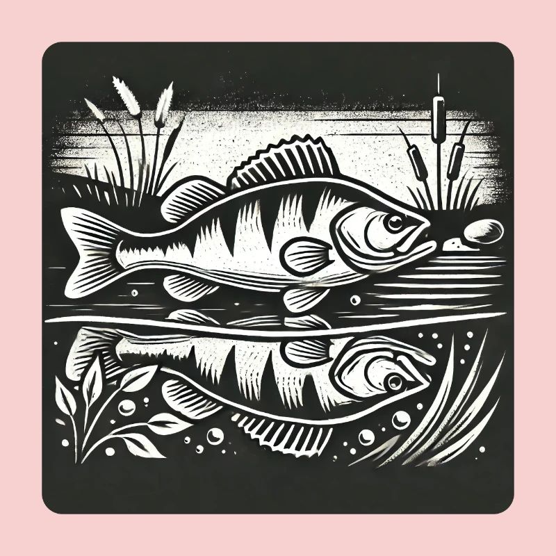 Perch predatory fish design