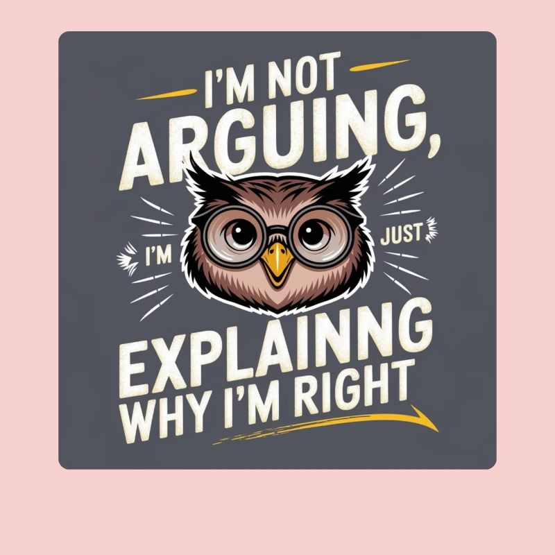I'm not arguing, i'm just explaining why i'm right