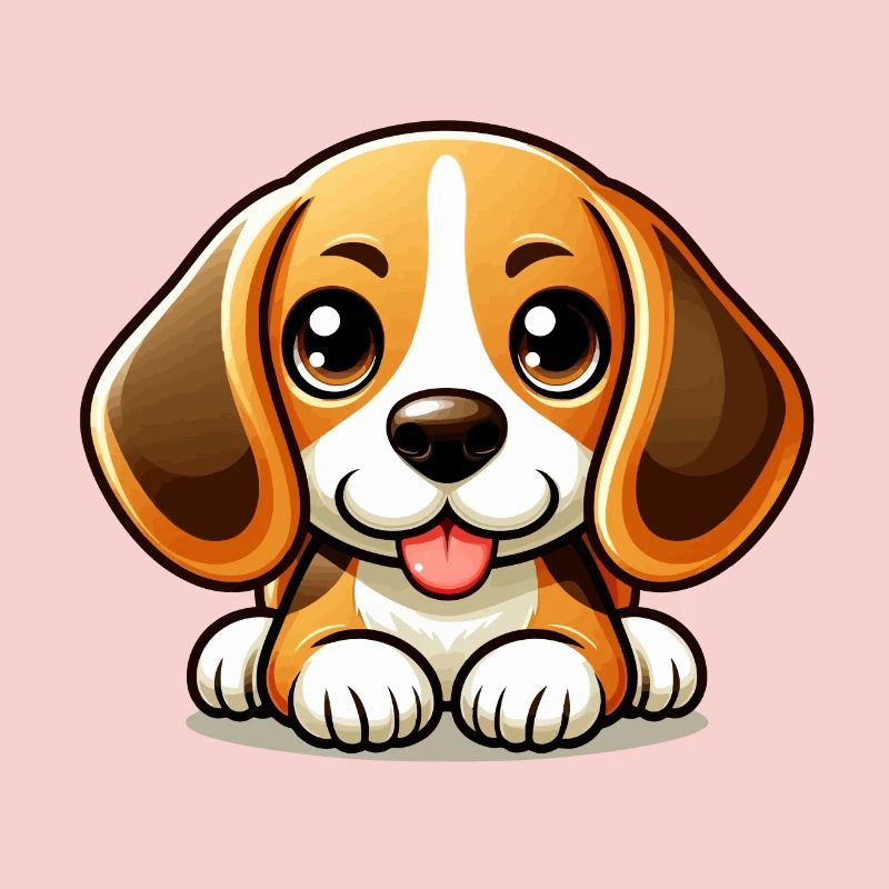 Cute Beagle Dog