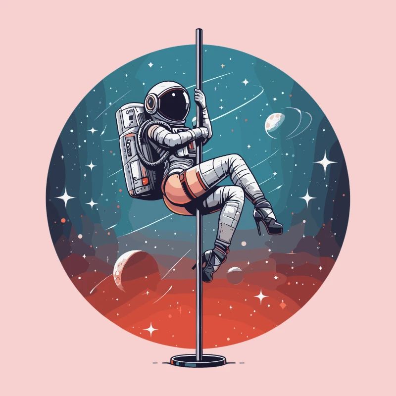 Pole dance astronaute Pole Dance cadeau