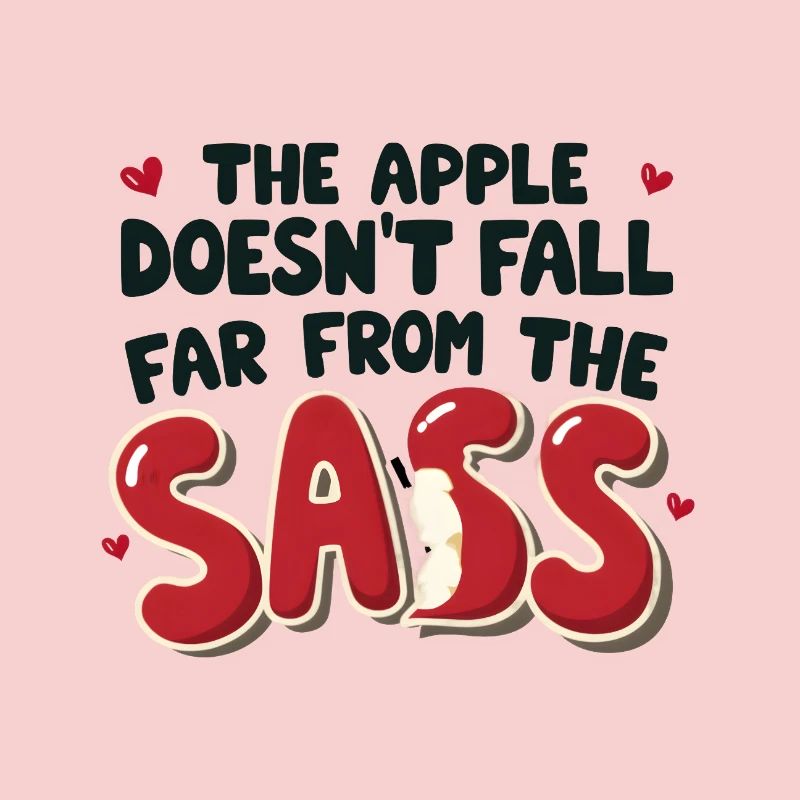 The Apple Doesn’t Fall Far from the Sass