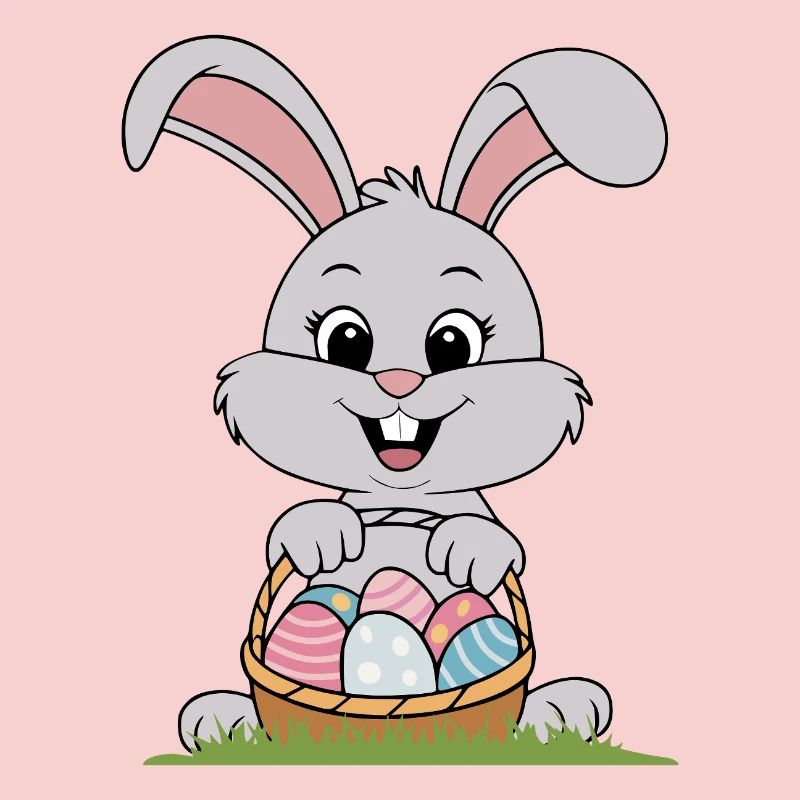 Cute Easter Rabbit