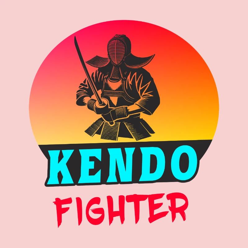 Combattant de Kendo – Style Samouraï