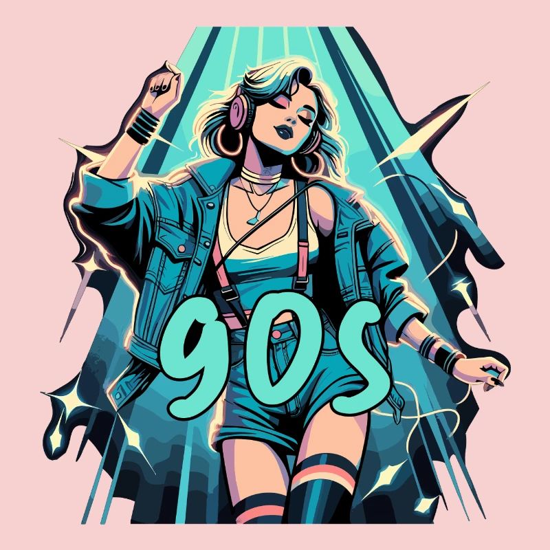 Femme Dancing Retro Disco Disco Cadeau