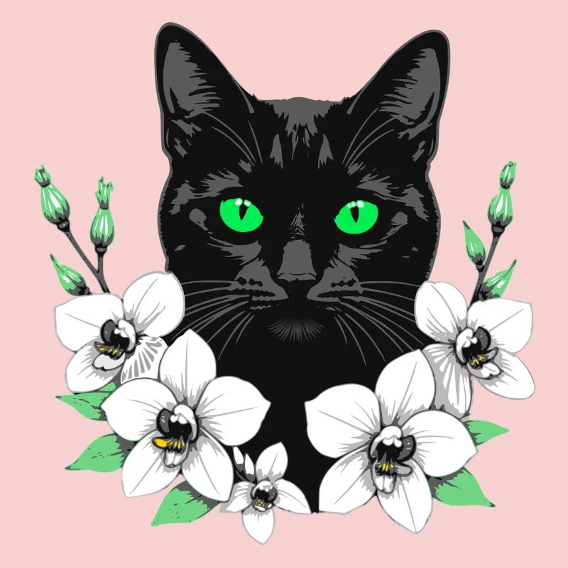 Flower Cat