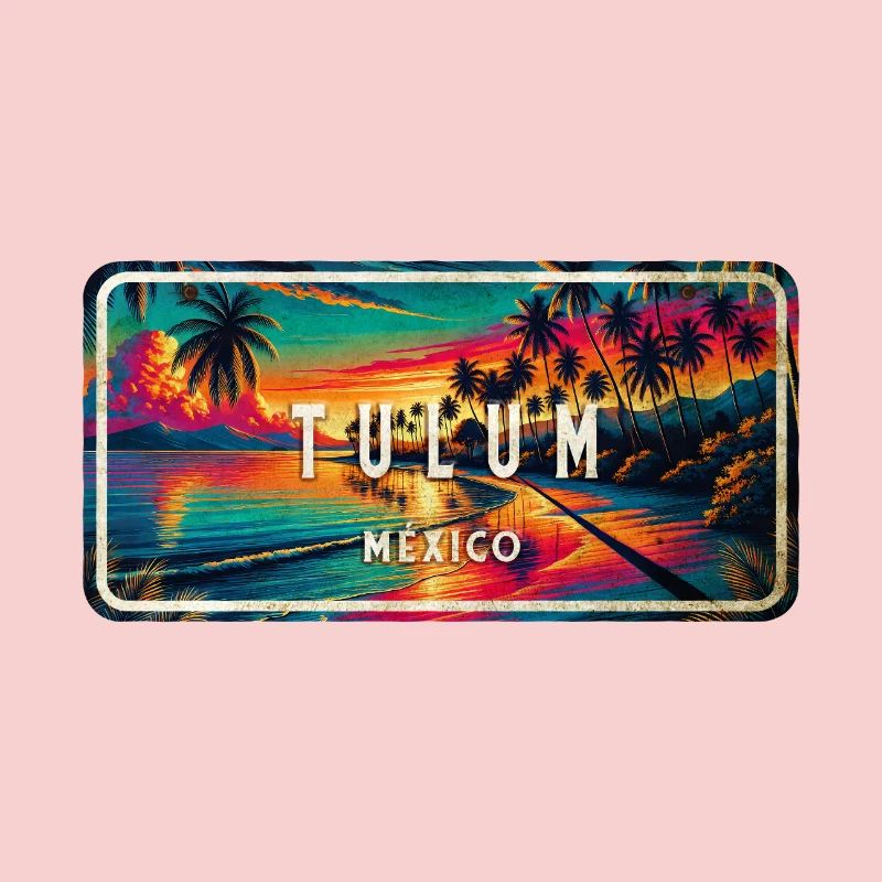 Tulum Mexico Sunset Design