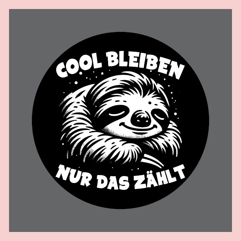 Faultier - immer cool bleiben - immer mit der Ruhe
