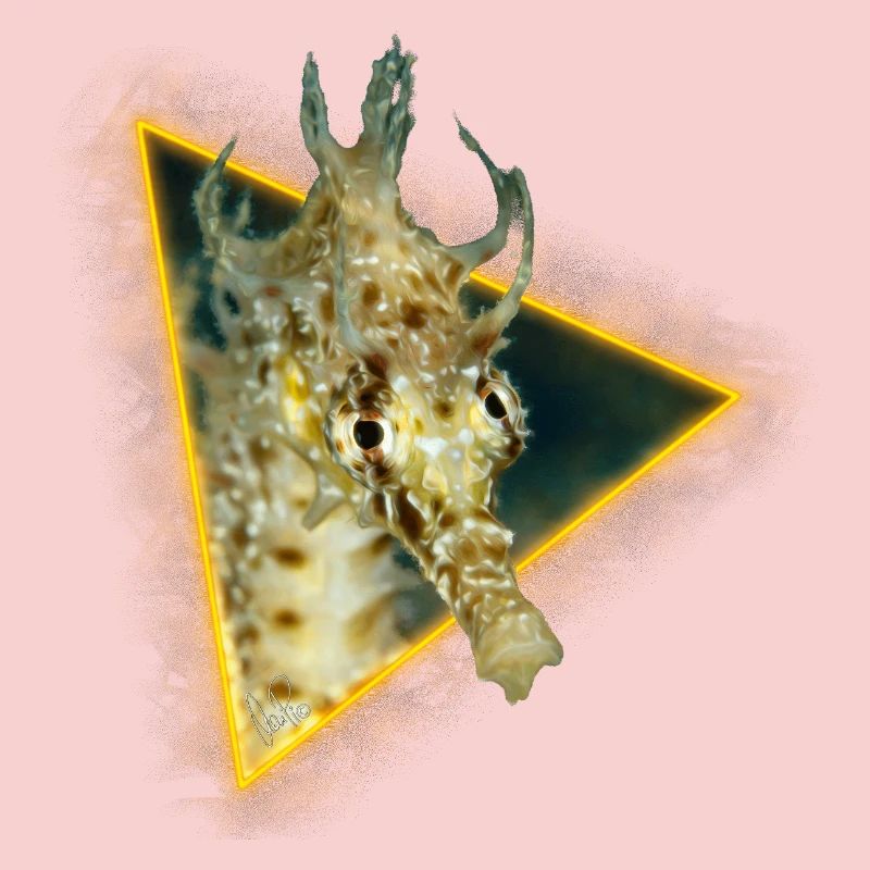 Hippocampe dans un triangle