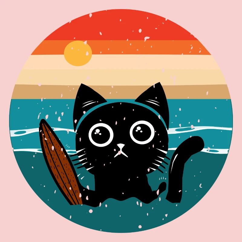 Chat surfeur