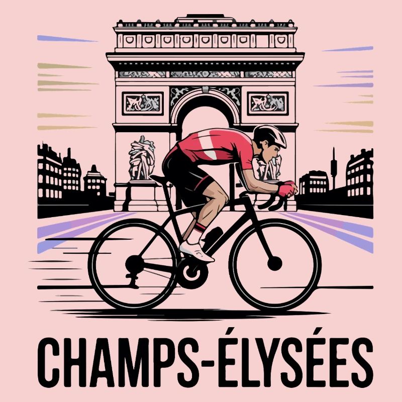 Final sprint on the Champs-Élysées - Cycling