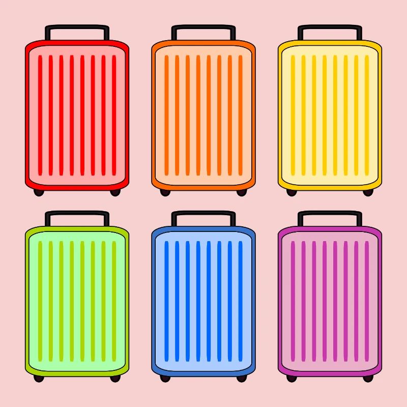 SUITCASE RAINBOW