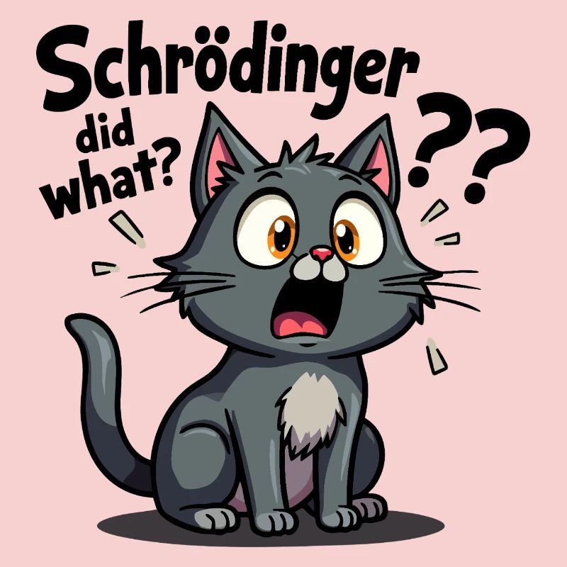 Le chat de Schrödinger - le cauchemar des chats mignons