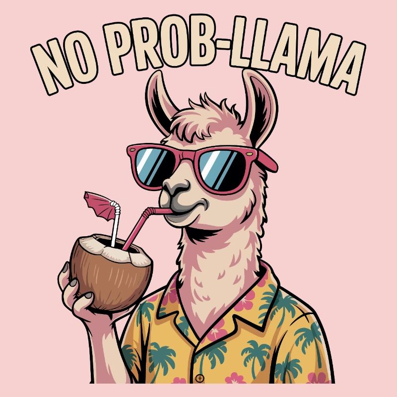 No Prob Llama Funny Llama