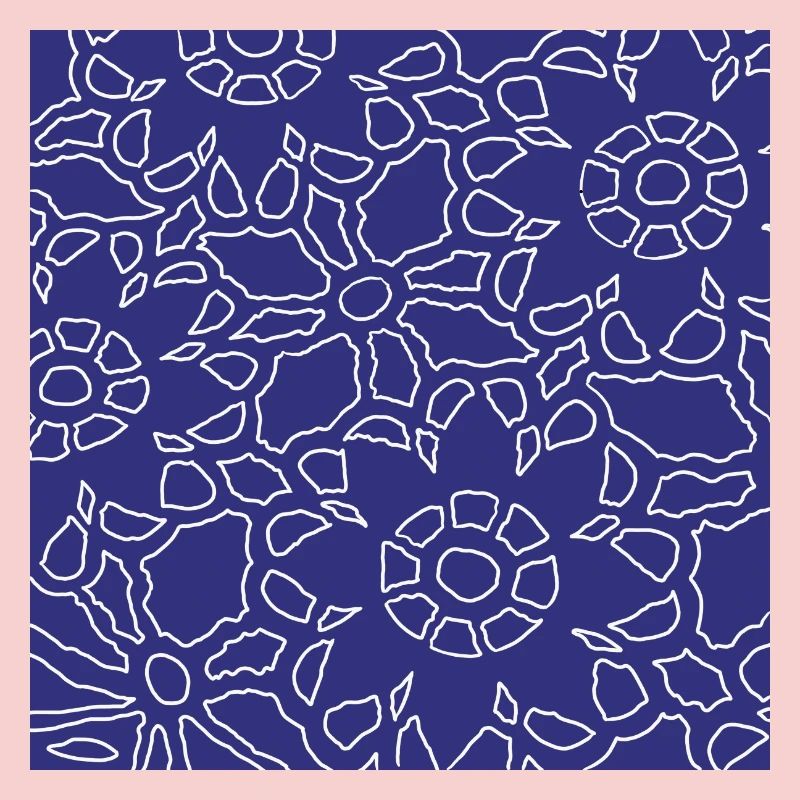 Linear Christmas geometric pattern