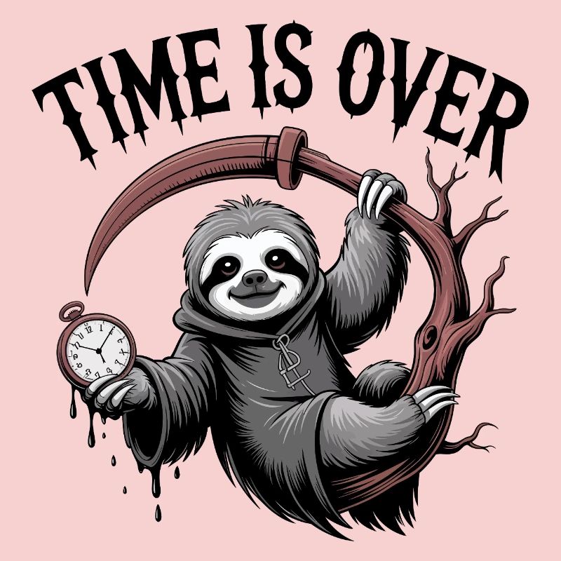 Sloth Grim Reaper Time