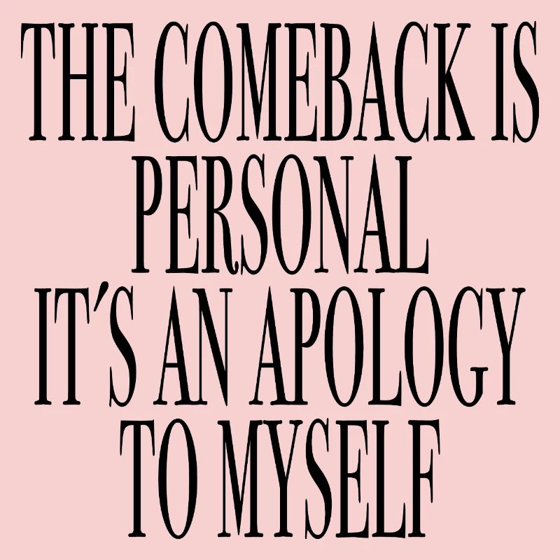 Mindset Comeback Apology