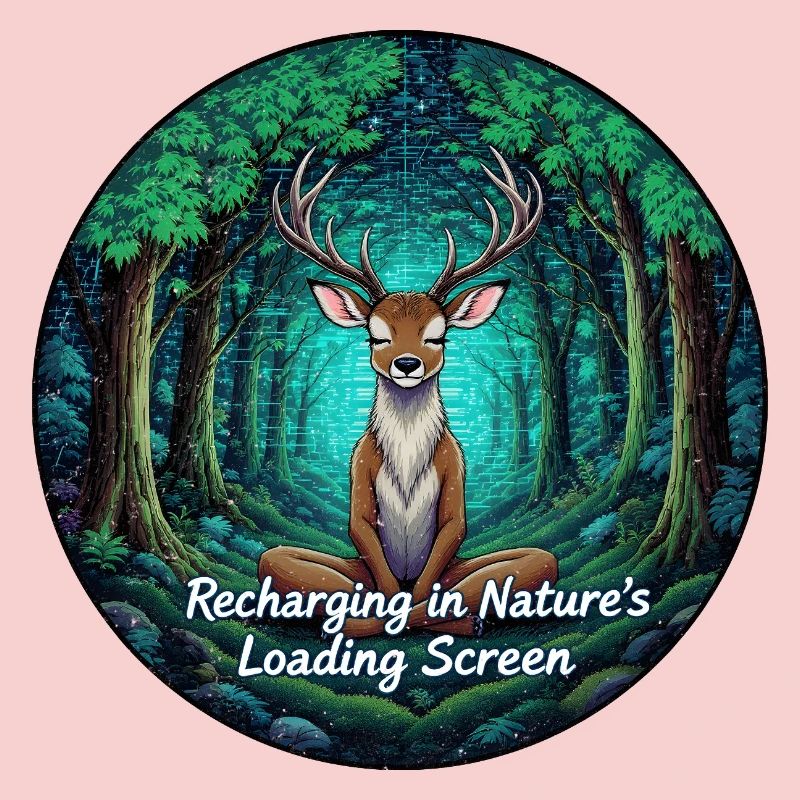 Mystic Forest Deer with Loading Screen