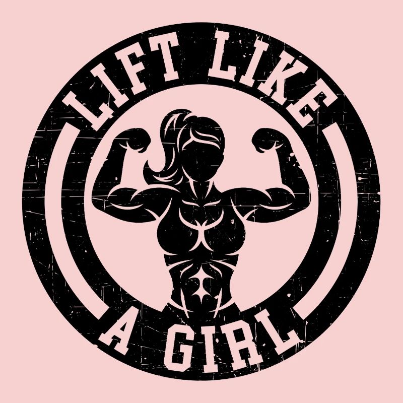 Heben Sie wie ein Mädchen