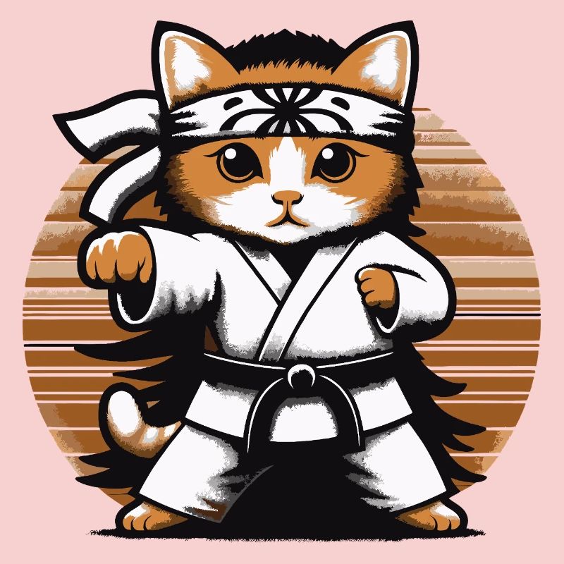 Conception du Dojo de Karaté Chat Kawaii