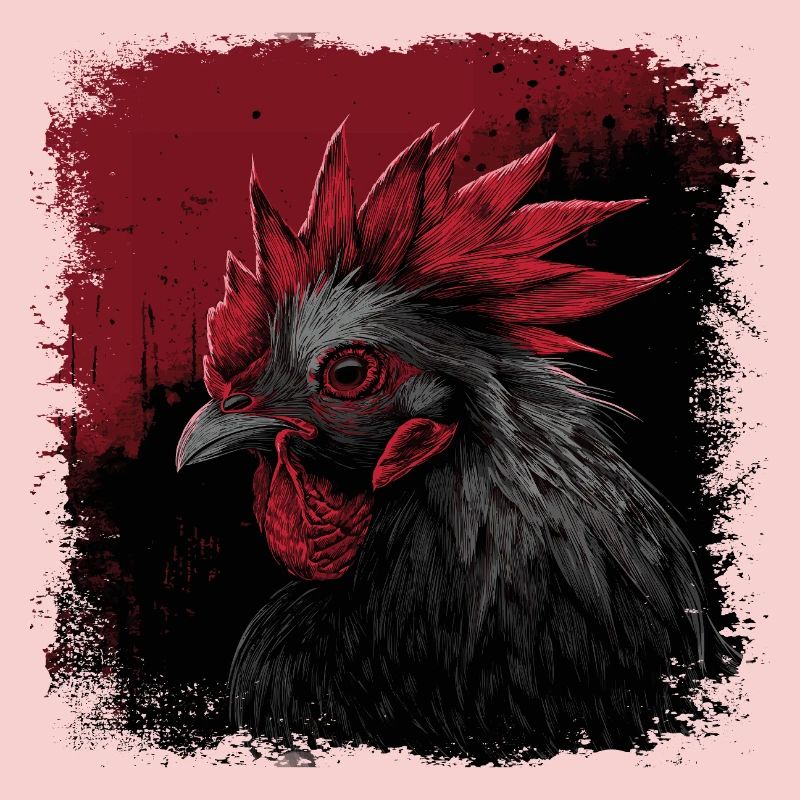 Portrait de coq