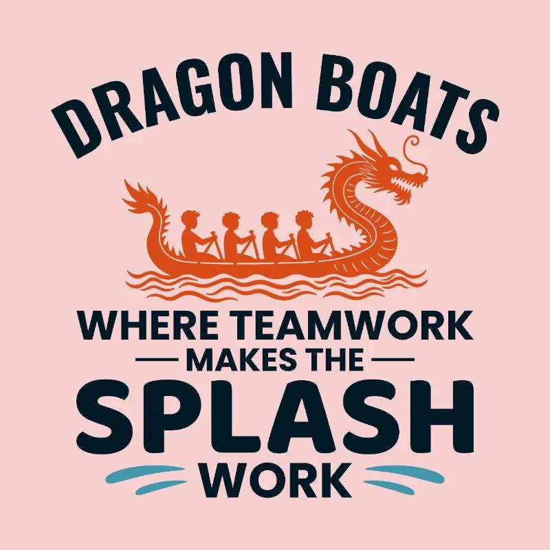 Équipage de course de bateaux-dragons