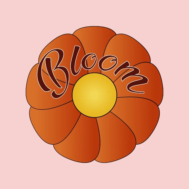 Bloom - conception de fleur simple
