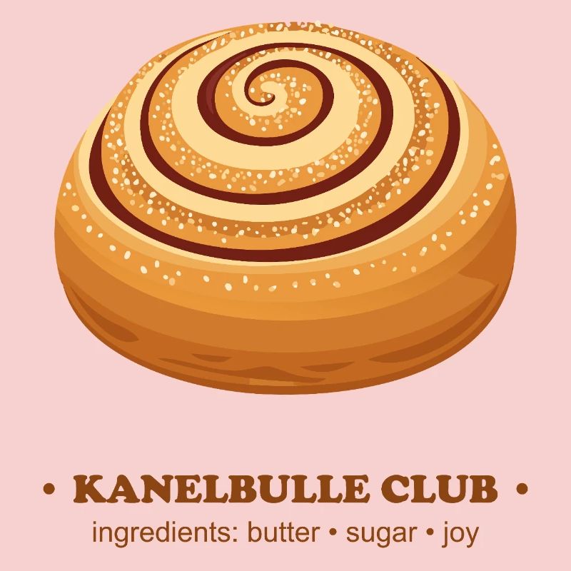 Skate Rolling Cinnamon Bun Design