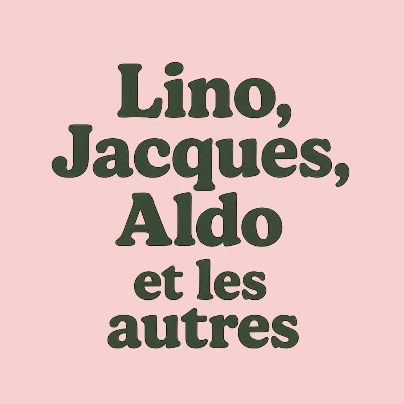 Abenteuer ist Abenteuer. Lino, Jacques