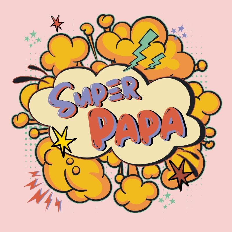 Super papa Comic Explosion