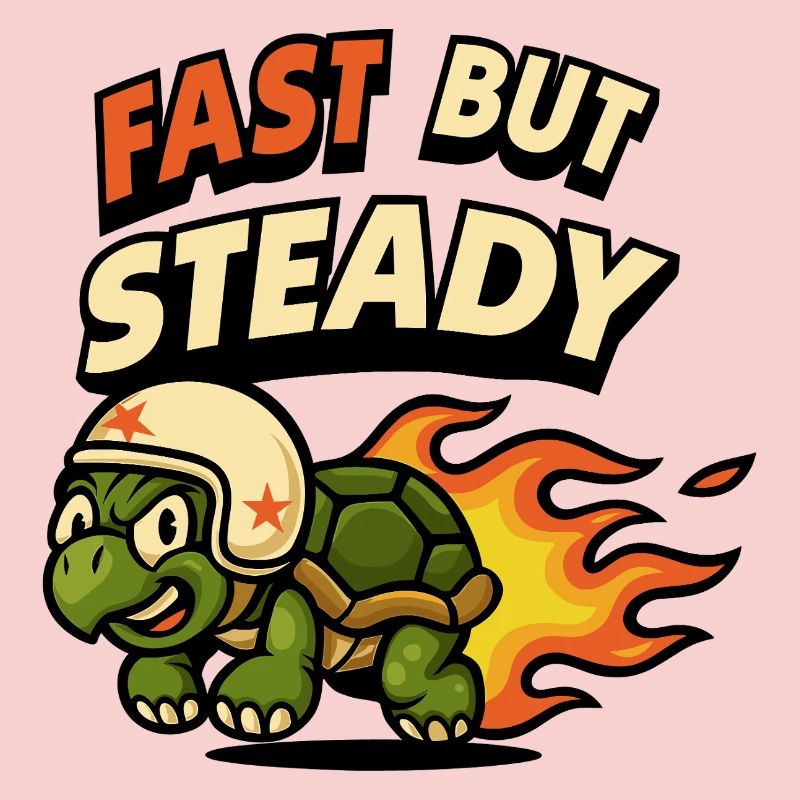 Fast yet durable turtle design