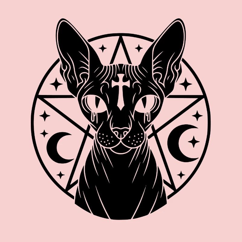 Sphynx Katze Okkult