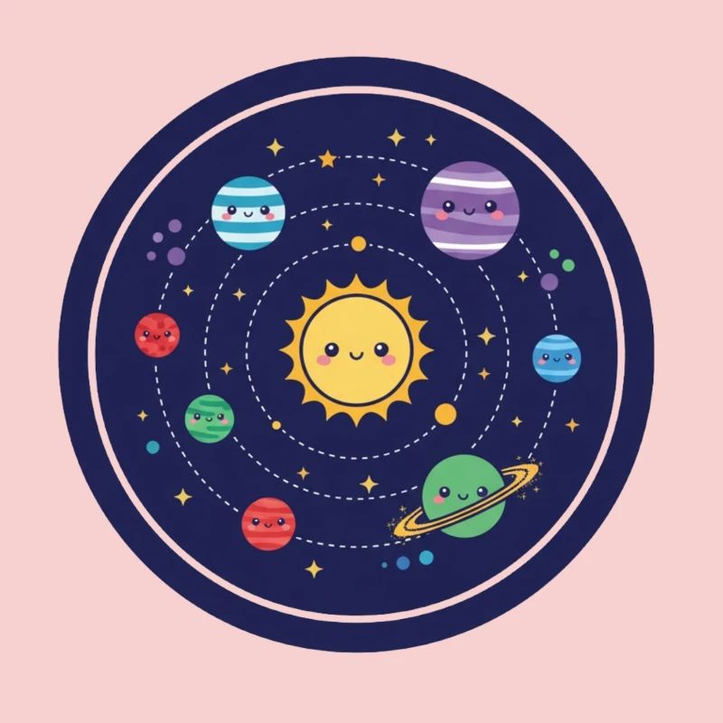 Cheerful Solar System Design