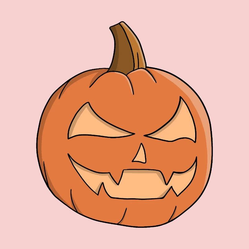 Midnight Jack-O-Lantern Grin
