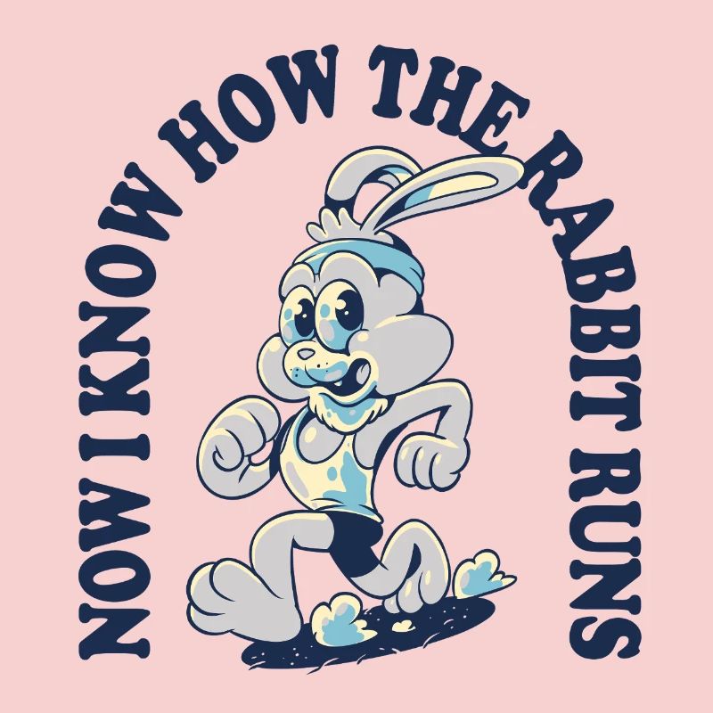 Now I Know How the Rabbit Runs – Denglisch Spruch