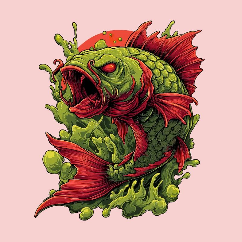 Emerald Koi Fury Splash