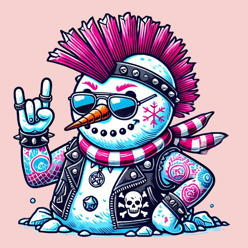 Punk Snowman