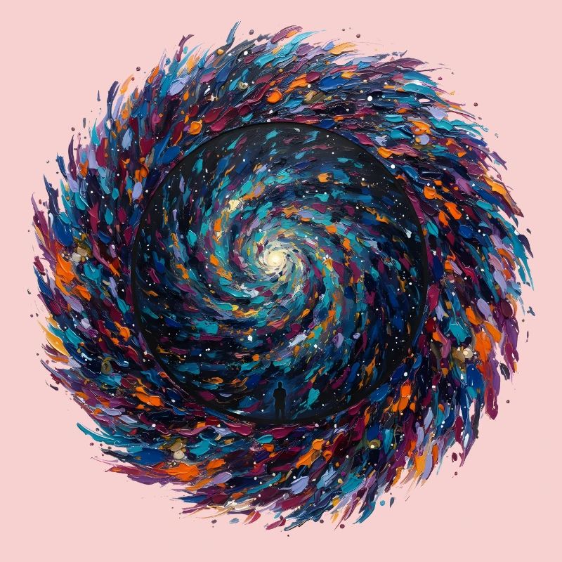 Tourbillons de couleurs de l’infini