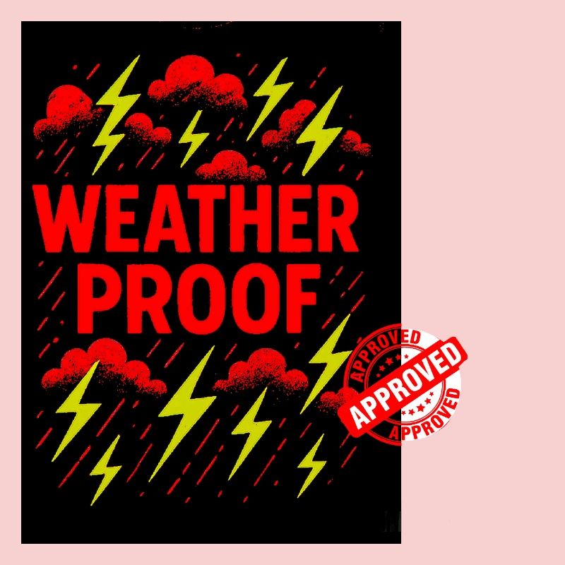 Conception graphique résistante aux intempéries