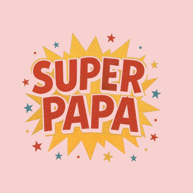 Super Dad Comic Explosion