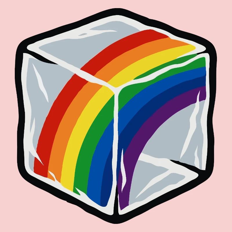 Rainbow in cube