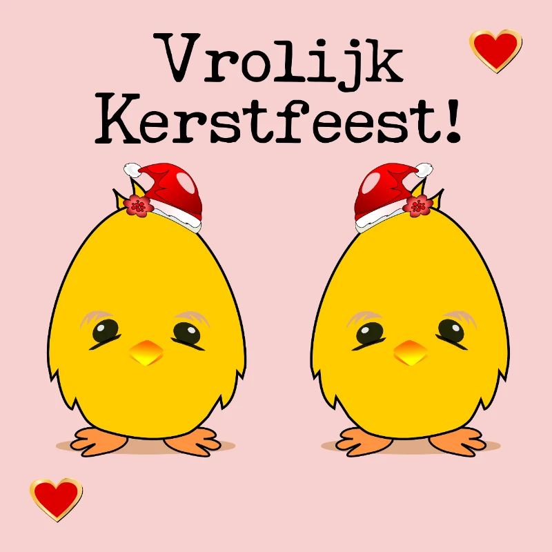 Frohe Weihnachtsküken