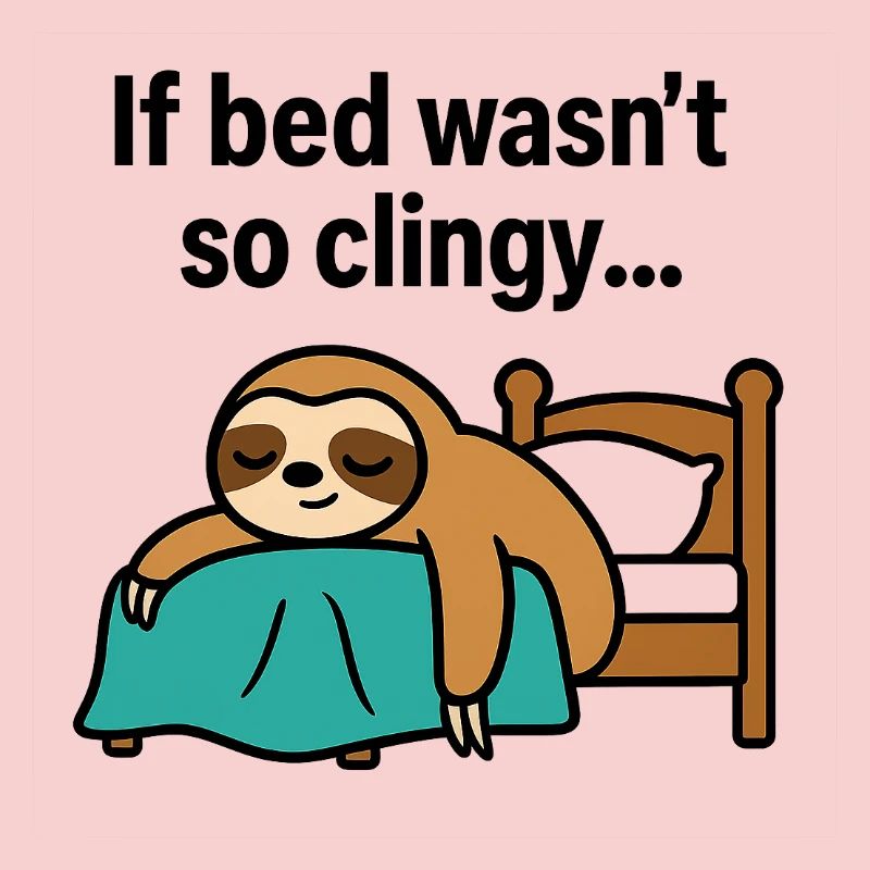 Clingy Bed Sloth