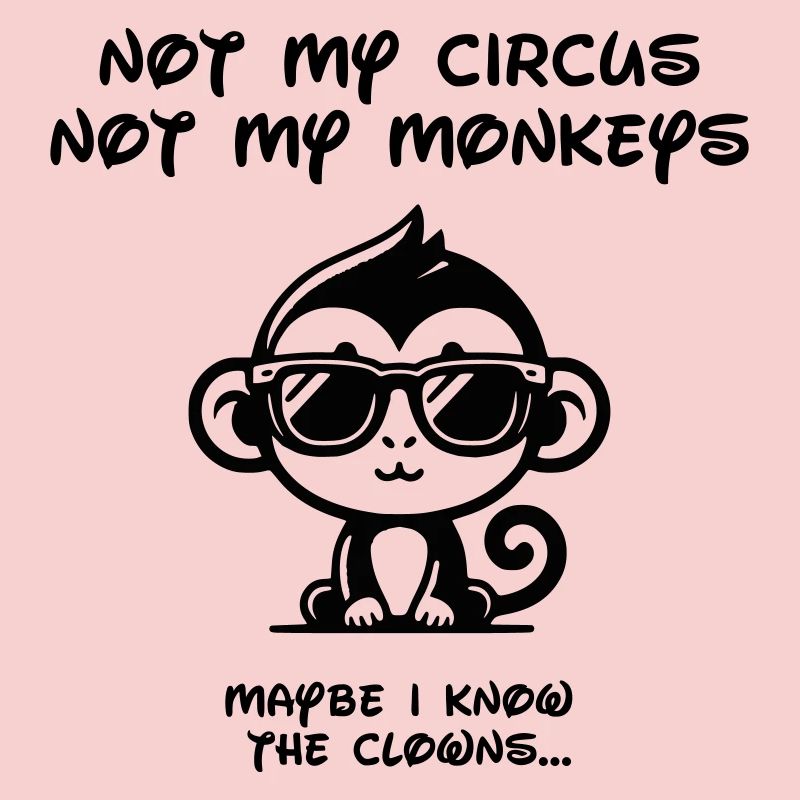 Pas mon cirque - Noir