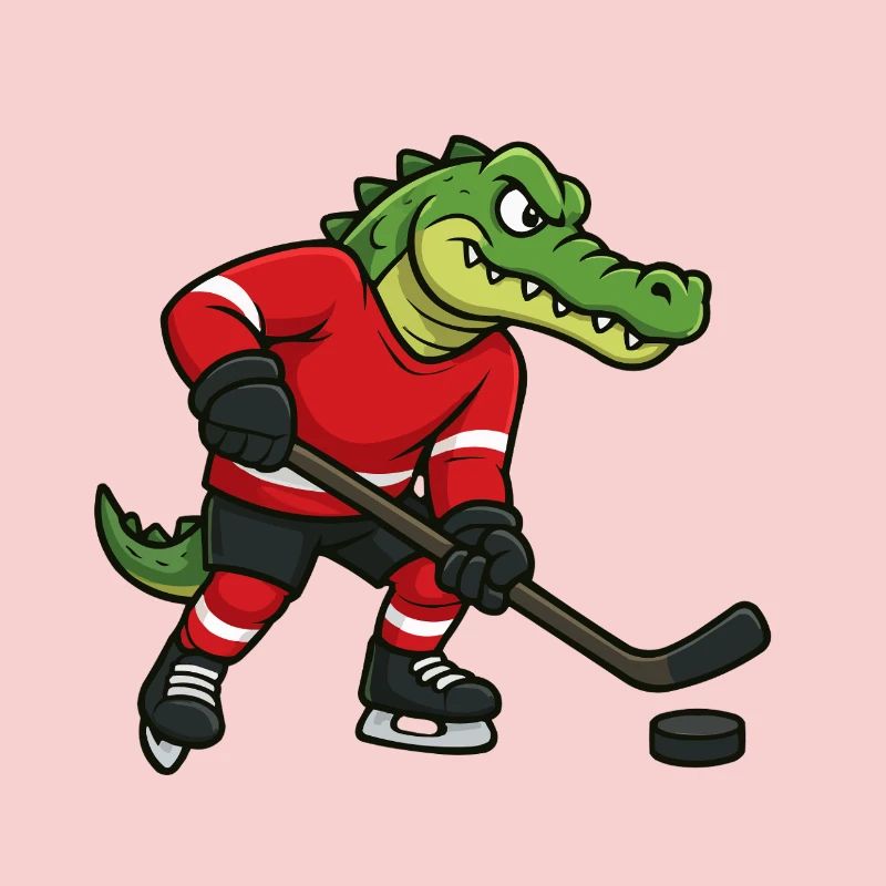 Krokodil Eishockeyheld