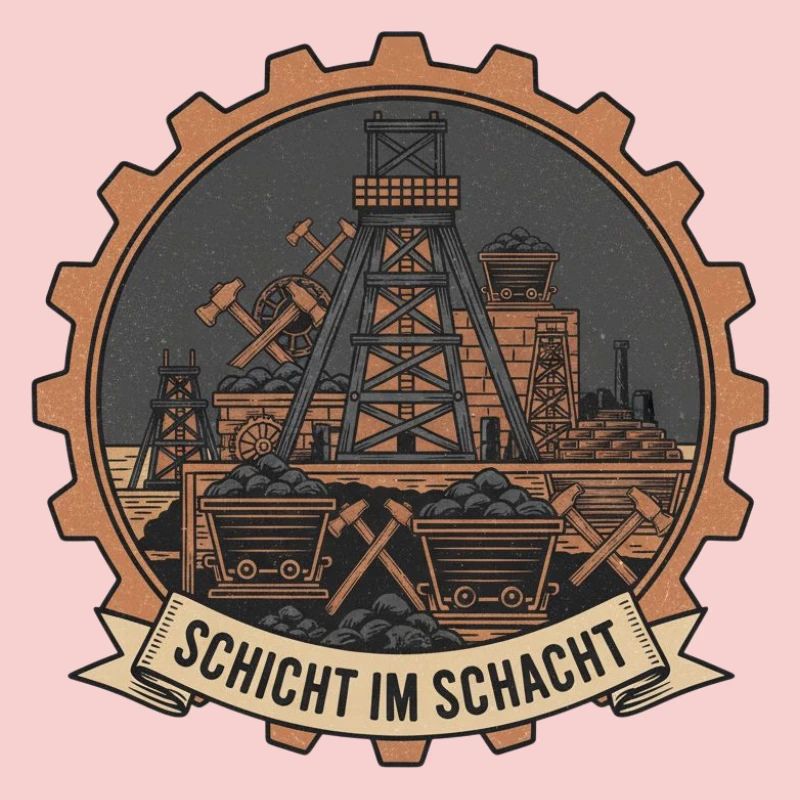 Décalage dans le puits de la mine