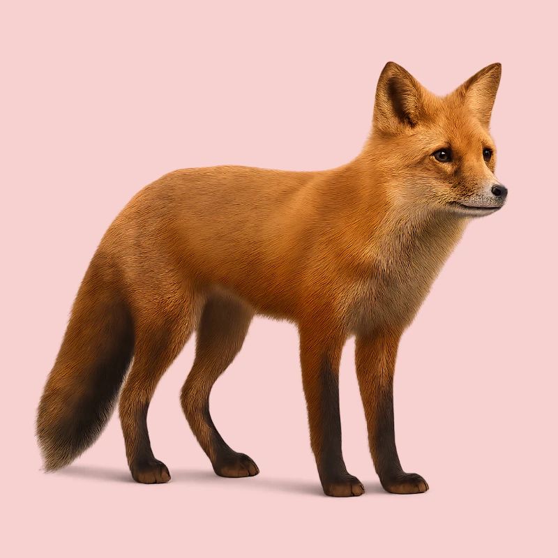 Rotfuchs im Licht der Natur