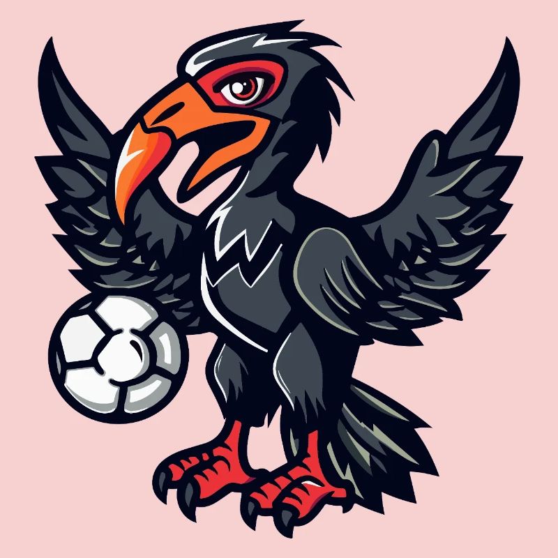 Pfeilkrähe Ballheld