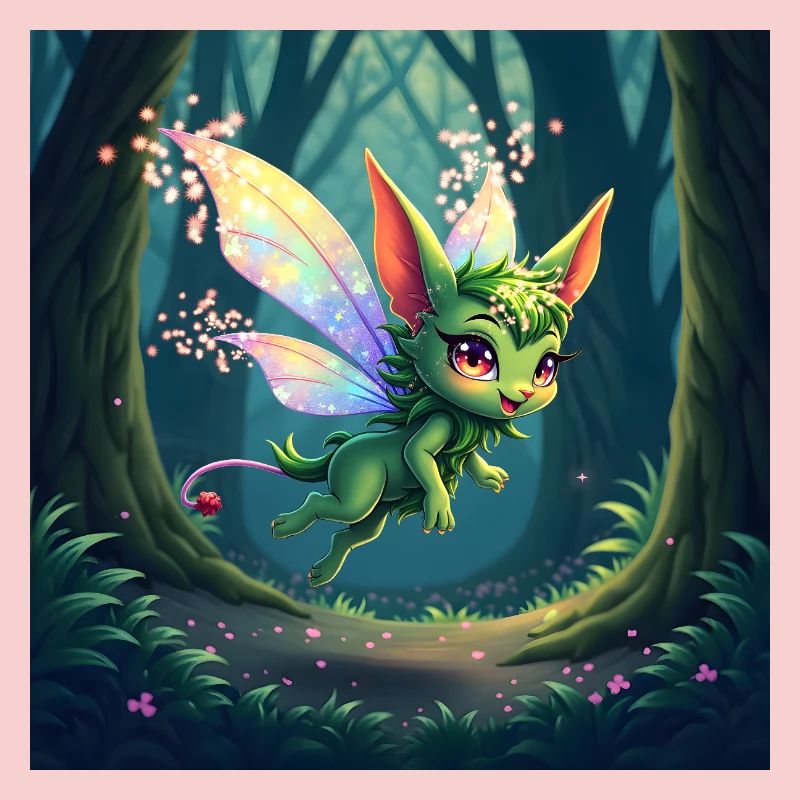 Forest Rainbow Dragon
