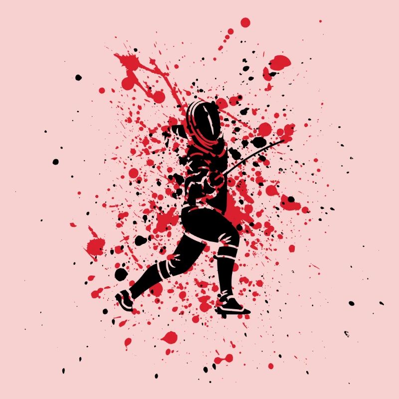 Red Splash Fencer